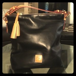 Dooney & Bourke Smooth Leather Shoulder Bag
